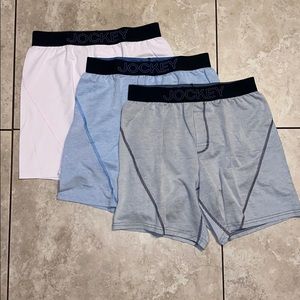 Jockey Men’s 3 Pack No Bunch Underwear Boxers